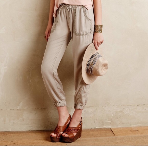Anthropologie Hei Hei Studded Cargo Joggers - Picture 3 of 8